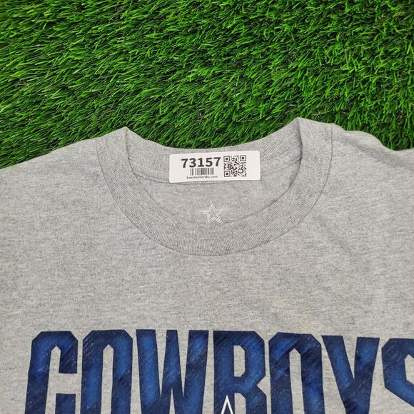 Dallas-Cowboys Shirt XL 23x28 Gray - Picture 3 of 11